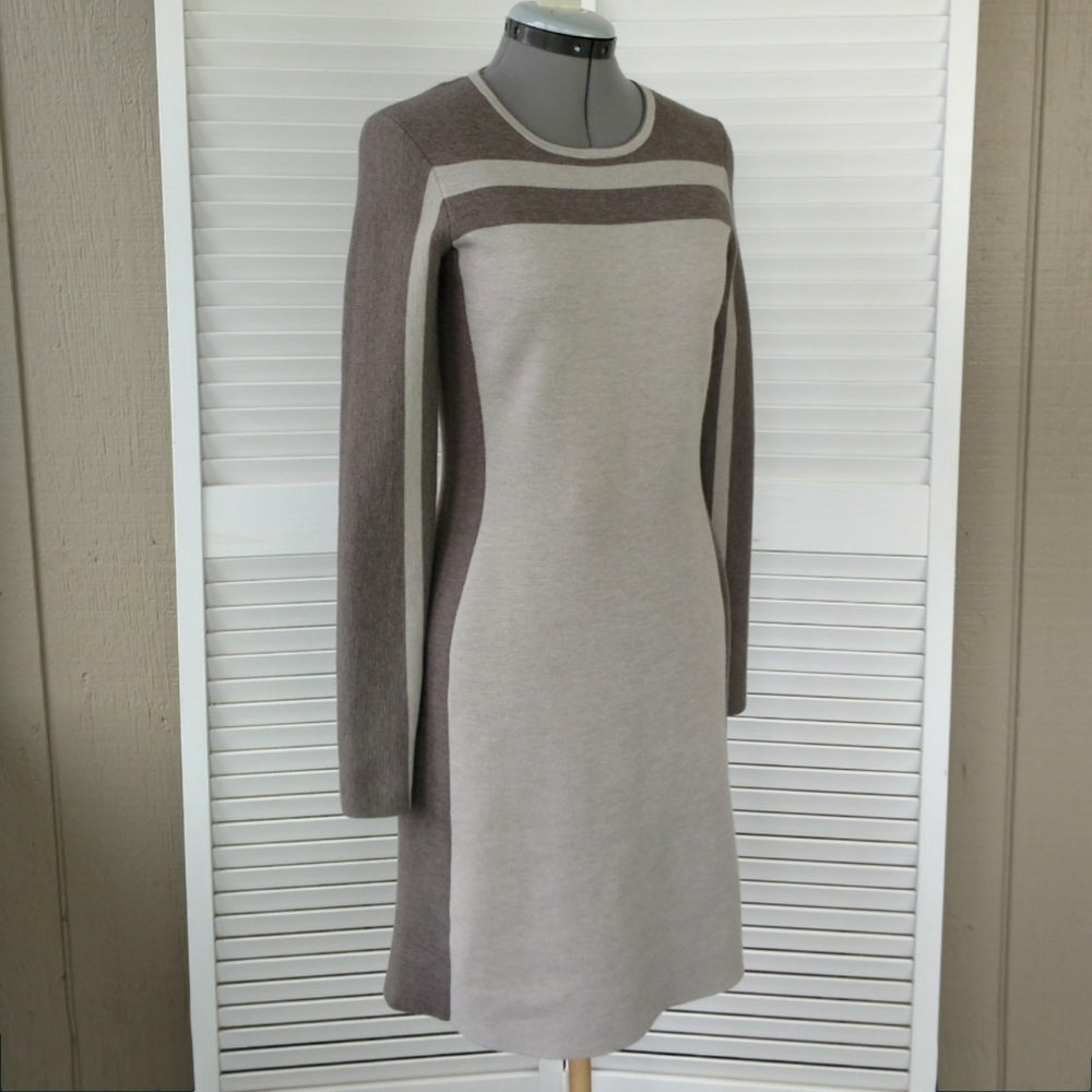 Athleta Boreal long sleeve fitted sweater dress S - Picture 2 of 5